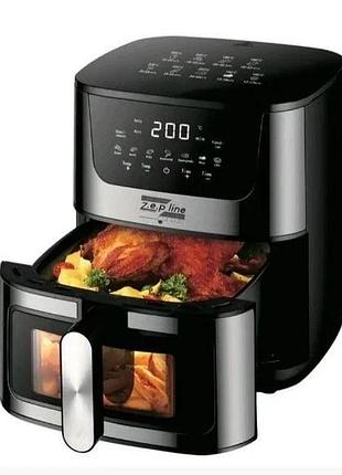 Безоливна електрична фритюрниця на 8 л zepline zp-092 3000w gw