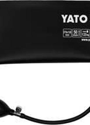 Подушка монтажна, надувна yato польша для навантаження - 135 кг, висоти - 50 мм, габарити - 270 х 130 мм