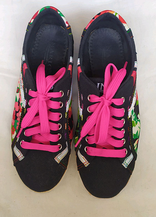 Кеди в квітковий принт