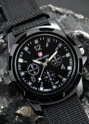 Хіт продажів ! чоловічі армійські наручний годинник swiss army1 фото