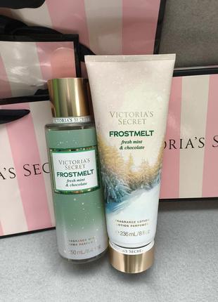 Набір міст та лосьйон victoria's secret frostmelt