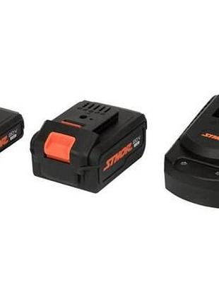 Набор 2 аккумулятора для инструмента зарядное устройство sthor-78262