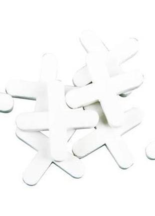 Хрестики для плитки vorel : 4 мм. 100 (уп/шт.) [100] 4640