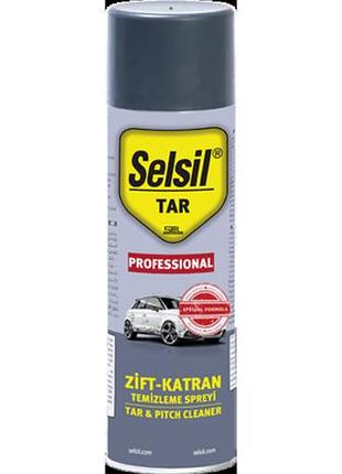 Очищувач битуму та дьогтю (спрей) selsil 500 мл 20v226