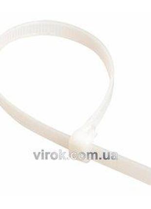 Хомут стяжний капрон. билий 450х8,8 100 шт [25] ok45\8