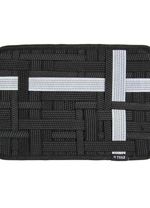 Органайзер "pack it up" velcro, чорний, l (24 х 30 см), black