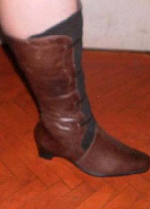 Чоботи жіночі janita фигляндия натуральна шкіра та хутро розмір 3