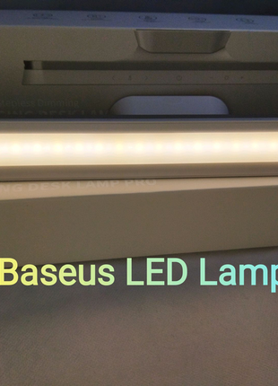 Led лампа baseus magnetic stepless lamp (dgxc-02)