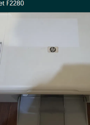 Бфп hp deskjet f2280 з заправлеными катриджами