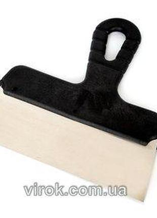 Шпатель малярний virok : 200 мм. нержавійка, пластмасова ручка [60] vr-13v520