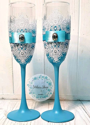 Нові весільні келихи