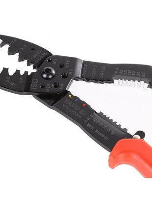 Клещи для обжима зачистки проводов щипцы 250 мм yato yt-2254