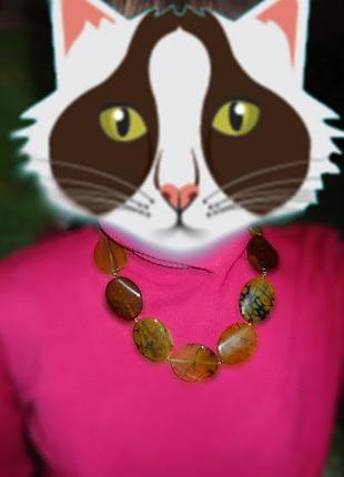 Намисто з натурального каменю