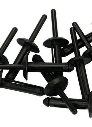 Заклепки пластикови yato польша, 5.0x15.8 мм, 10 шт.nylon yt-35981
