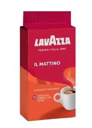 Кава lavazza il mattino, пр-во італія, лавацця оригінал, 250 г.