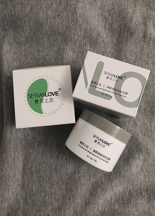 Двоколірна маска sersanlove