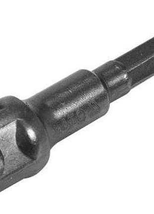 Держатель адаптер торцевых головок hex 1/4"- 1/2" х70 мм yato yt-04627