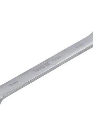 Ключ комбінований до гайок (з тріщаткою) yato польша, хромванадій, м=19 мм, l=245 мм yt-1662