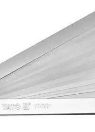 Набор щупы измерительные 0,02-1 мм 12,8 х 200 мм 17штук yato yt-7221
