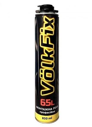 Піна монтажна профі volkfix 850 мл (65 л)