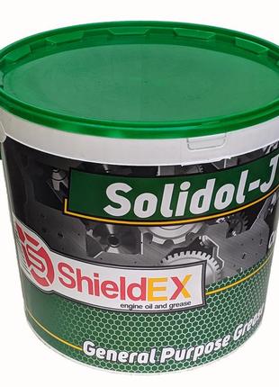Смазка солидол ж ведро 16кг shieldex мастило солідол ж solidol-j nlgi 2-3