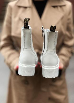 Ботинки dr. martens jadon white черевики4 фото