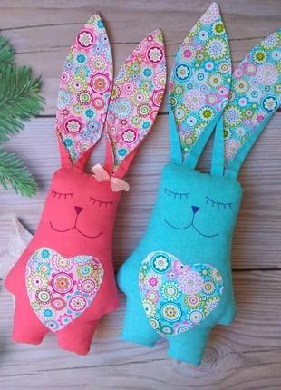 Спящий зайка, игрушка для сна