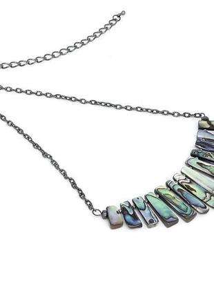 Колье "северное сияние абалон"
