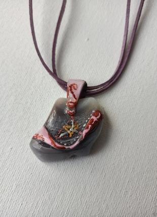 Кулон из агата