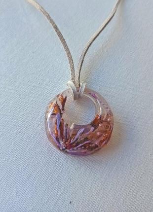 Кулон-талисман цветочная  пектораль