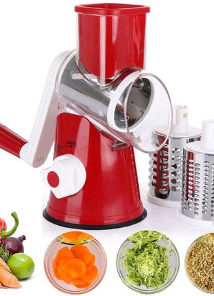 Овочерізка мультислайсер tabletop drum grater kitchen master