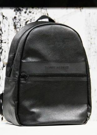 Рюкзак tommy hilfiger black черный / женский / мужской / сумка / портфель2 фото