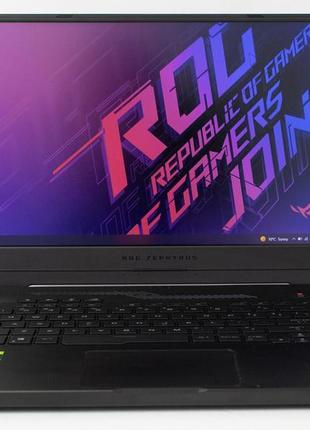 Ноутбук asus rog zephirus ga502d ryzen 7 3750h/gtx 1660ti-mq