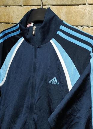 Adidas оригинал модная спортивная кофта олимпийка размер xs s на 15 16 лет5 фото