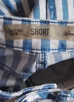 Шорты джинсовые для мальчика 10-11лет,рос 146см от denim co4 фото