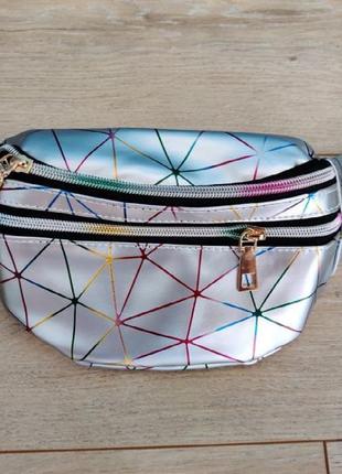 124 сумка на пояс через плече бананка чоловіча дорожня жіноча...