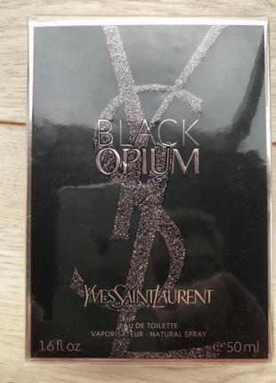 Ysl black opium туалетна вода 50 мл