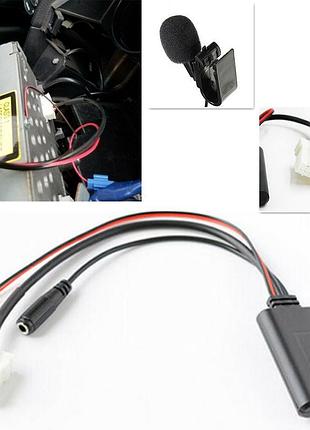 Bluetooth блютуз-адаптер aux з мікрофоном mazda 2 3 5 6 mx5 cx7