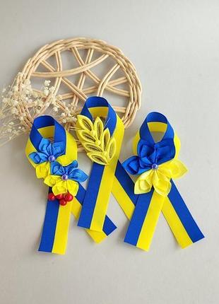 Патриотические брошки, брошки в школу, брошки с штанишком, брошки на первое сентября, школьная эмблема