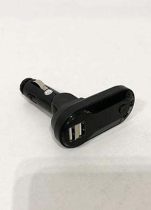 Автомобільний трансмітер/модулятор cm i9, bluetooth фм трансмітер, модулятор для автомобіля. колір: чорний 2