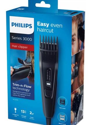 Машинка для стрижки philips hairclipper series 3000 hc3510/15