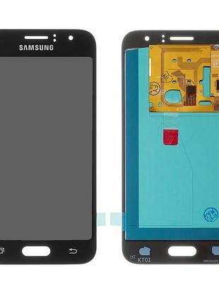 Дисплей для samsung j120f, j120h galaxy j1 (2016) із сенсором чорний (oled)