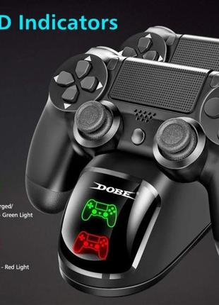 Док-станція для швидкої зарядки, зарядний пристрій для ps4/ps4 slim/ps4 pro. p-13