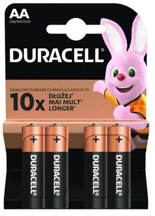 Батарейка duracell aa lr06 alkaline цена упаковки