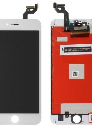 Дисплей для apple iphone 6s plus із сенсором білий