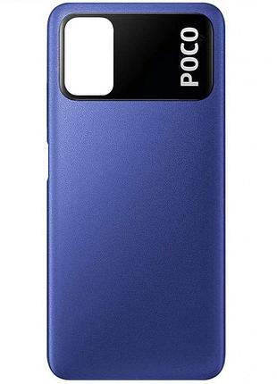 Задняя крышка xiaomi poco m3 синий