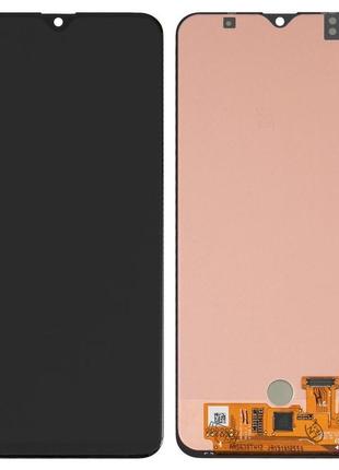 Дисплей для samsung a307 galaxy a30s 2019 с сенсором черный (oled)