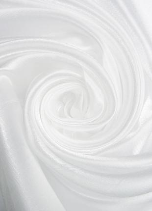 Тканина декоративна органза кристалон 68 г/м2 біла