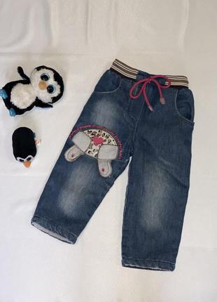 Тёплые джинсы