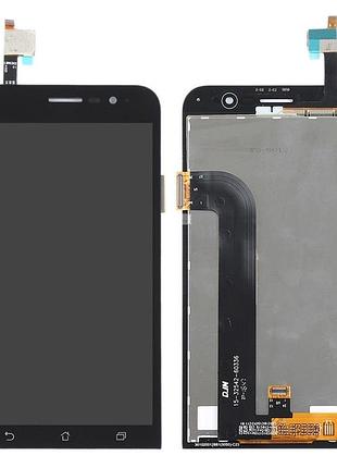Дисплей для asus zenfone go (zb500kg) с сенсором черный